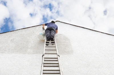 Peinture extérieure à Normanville — façades et ravalement